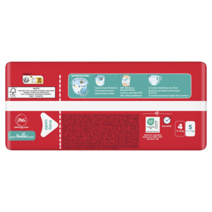 4x Pampers Baby Dry Luierbroekjes Maat 4 (9-15 kg) - 58.49 euro