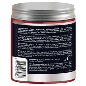 Lucovitaal Creatine Monohydraat Poeder Puur - 12.99 euro