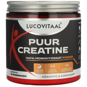 Lucovitaal Creatine Monohydraat Poeder Puur - 12.99 euro