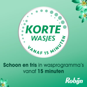 Robijn Advanced Quickwash Vloeibaar Wasmiddel Spring Blossom 22 Wasbeurten - 18.99 euro