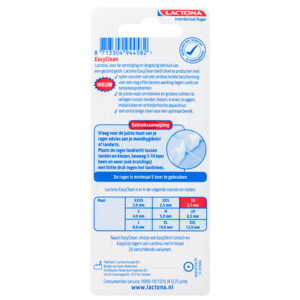Lactona Ragers Easyclean XS Rood Cilindrisch 3.1 mm - 5.79 euro