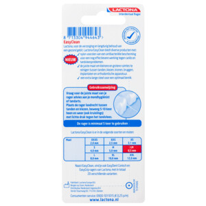 Lactona Ragers Easyclean L/M Zwart Cilindrisch 6.5 mm - 5.79 euro