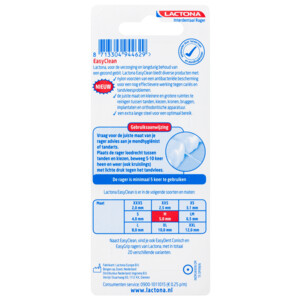 Lactona Ragers Easyclean M Blauw Cilindrisch 5.0 mm - 6.69 euro
