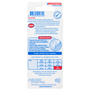 Lactona Ragers Easyclean XXL Rood Cilindrisch 12.0 mm - 5.25 euro