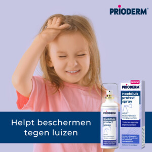 Prioderm Hoofdluis Spray & Protect - 14.95 euro