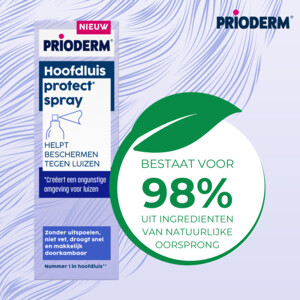 Prioderm Hoofdluis Spray & Protect - 14.95 euro