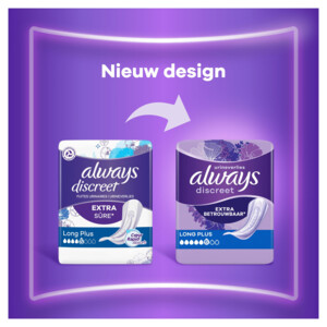 Always Discreet Incontinentie Verband Long Plus - 5.09 euro