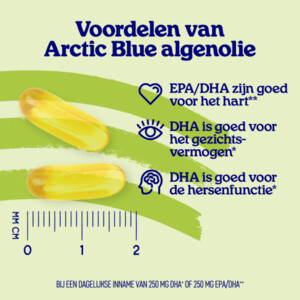 Arctic Blue Omega-3 Algenolie DHA & EPA 525mg - 15.89 euro