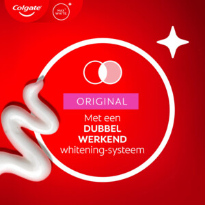 6x Colgate Tandpasta Max White Expert Original - 33.55 euro