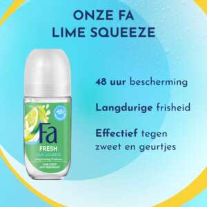 6x Fa Deoroller Lime Squeeze - 6.99 euro