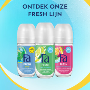 6x Fa Deoroller Lime Squeeze - 6.99 euro
