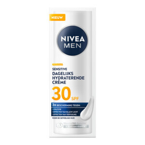 3x NIVEA Men MEN Sensitive Beschermende Hydraterende SPF30 Crème - 55.49 euro