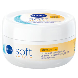 6x NIVEA Soft Daily UV SPF15 - 46.18 euro