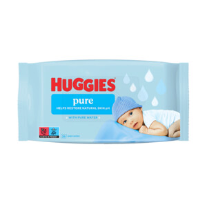 Huggies Billendoekjes Pure 99% Water - 21.99 euro