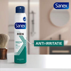 6x Sanex Deodorant Spray Men 72H Sensitive - 16.47 euro