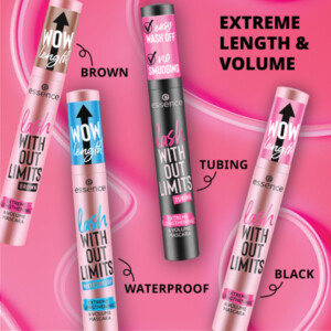 essence Lash Extreme Lengthening & Volume Mascara 04 Black Tubing - 3.99 euro