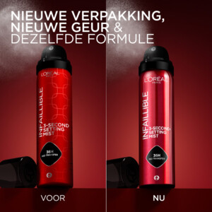 L'Oréal Infaillible 3-second Setting Mist - 16.99 euro