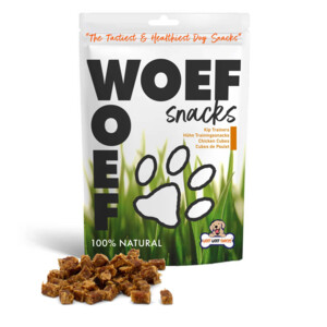 6x Woef Woef Hondensnack Kip Trainers S