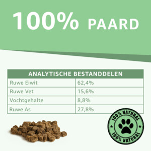 Woef Woef Hondensnack Paarden Trainers M - 15.25 euro