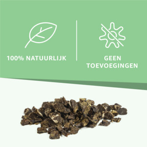 4x Woef Woef Hondensnack Runderlong Trainers L 500 gr
