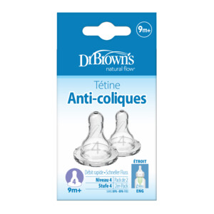 Dr. Browns Speen Fase 4 Smalle Halsfles Transparant - 8.15 euro
