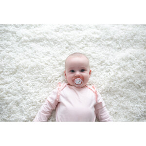 Dr. Browns Fopspeen Fase 1 0-6 mnd Roze Grijs - 11.89 euro