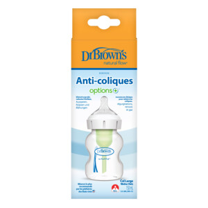 Dr. Browns Options+ Brede Halsfles Transparant - 14.29 euro