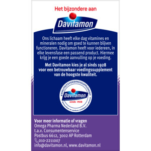 Davitamon Vitamine D3 75mcg Hoog Gedoseerd - 11.05 euro