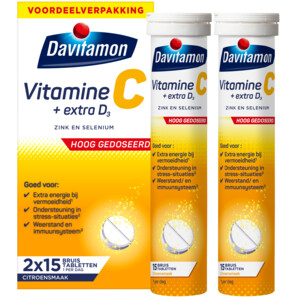 Davitamon Vitamine C + Extra D3 - 9.39 euro