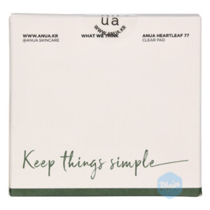 Anua Heartleaf 77% Clearpad - 22.95 euro