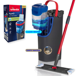 Vileda Dweil Box H2Pro Flatmop - 47.99 euro