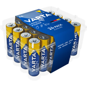 Varta Longlife Power Batterijen AA Clear Value Pack - 18.99 euro