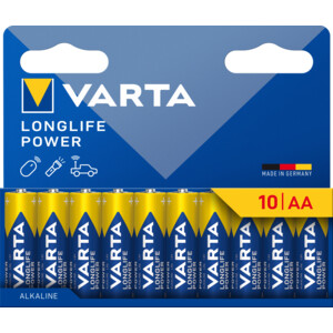 Varta Longlife Power Batterijen AA Blister - 4.89 euro