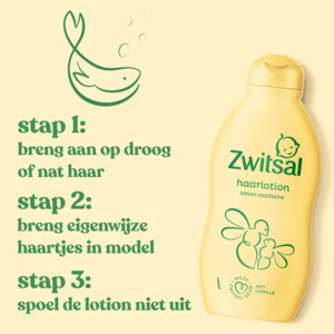 6x Zwitsal Haarlotion Baby - 18.96 euro