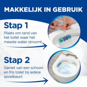 Witte Reus Toiletblok Blauw Actief Hygiene - 2.79 euro