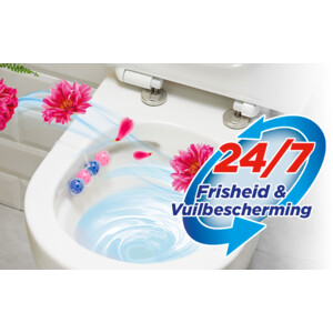 10x Witte Reus Toiletblok Kracht Actief  Bloesem - 15.57 euro