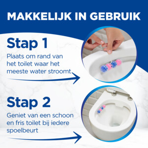 10x Witte Reus Toiletblok Kracht Actief  Bloesem - 15.57 euro