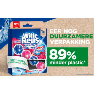 10x Witte Reus Toiletblok Kracht Actief  Bloesem - 15.57 euro