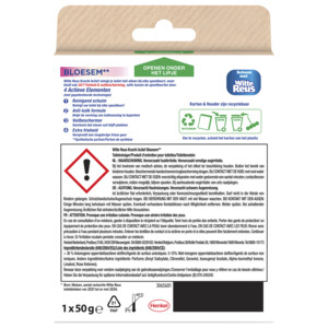 10x Witte Reus Toiletblok Kracht Actief  Bloesem - 15.57 euro
