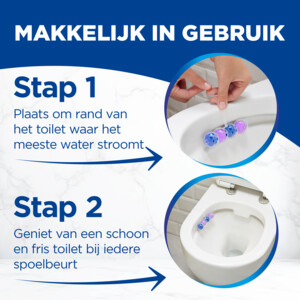 10x Witte Reus Toiletblok Kracht Actief  Lavendel - 32.79 euro