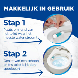 Witte Reus Toiletblok Turquoise Actief - 5.29 euro