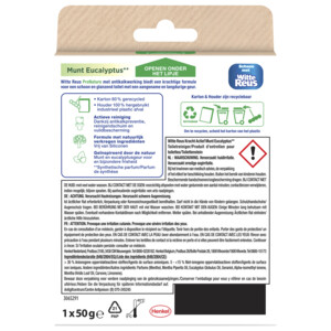 Witte Reus Toiletblok Pro Nature  Munt Eucalyptus - 3.69 euro