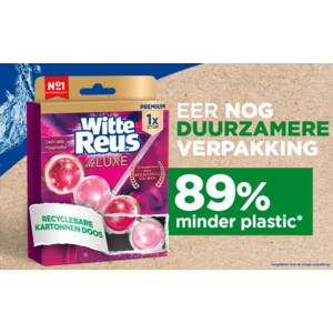 10x Witte Reus Toiletblok De Luxe  Delicate Magnolia - 17.83 euro