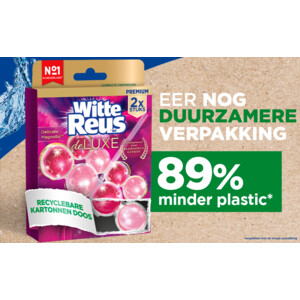 10x Witte Reus Toiletblok DeLuxe  Delicate Magnolia - 30.49 euro
