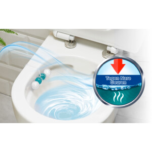 10x Witte Reus Toiletblok Turquoise Actief - 20.75 euro