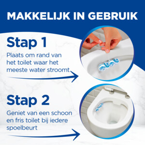 10x Witte Reus Toiletblok Wellness Scents  Vitality - 20.75 euro