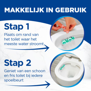 10x Witte Reus Toiletblok Wellness Scents  Calmness - 20.75 euro