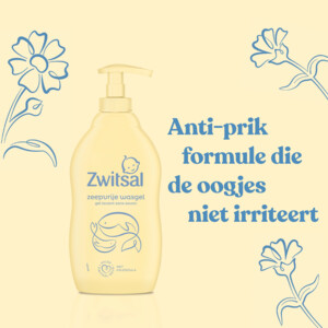 6x Zwitsal Zeepvrije Wasgel - 32.15 euro
