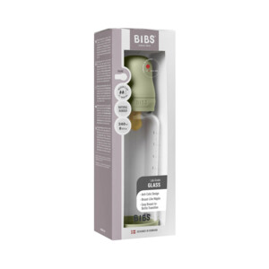 Bibs Babyfles Glas Complete Set Sage - 18.99 euro