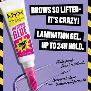 NYX Wenkbrauwgel The Brow Glue Crazy Lift - 10.49 euro